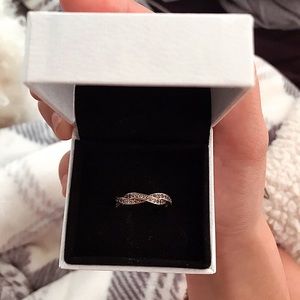 PANDORA rose gold ring